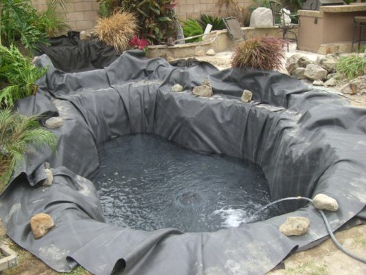 Bạt HDPE bền, chống thấm tốt, lý tưởng nuôi cá